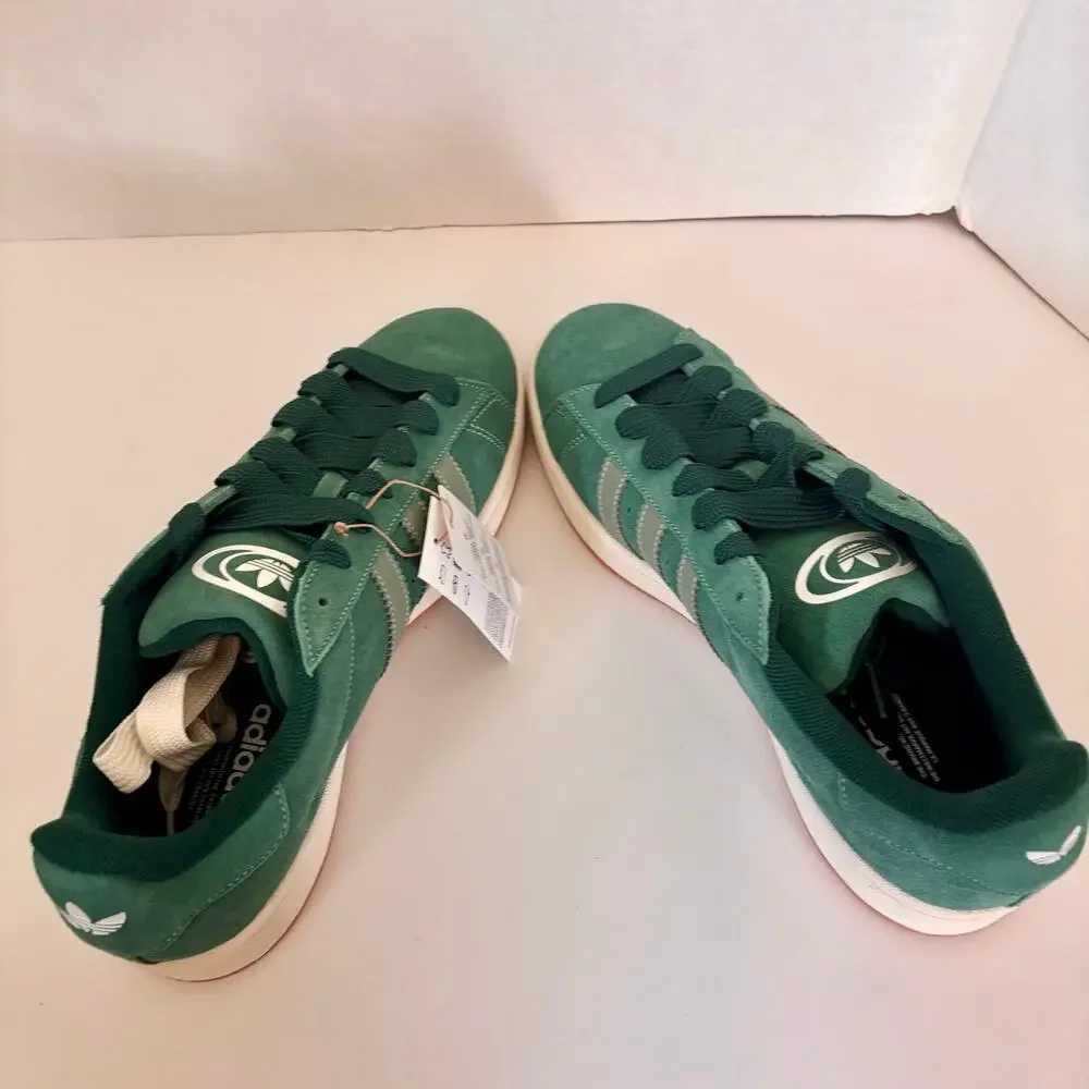 Adidas Originals Campus 00s Men’s Green Suede Sneakers Trainers #794 New